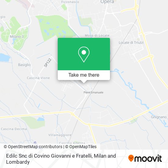 Edilc Snc di Covino Giovanni e Fratelli map