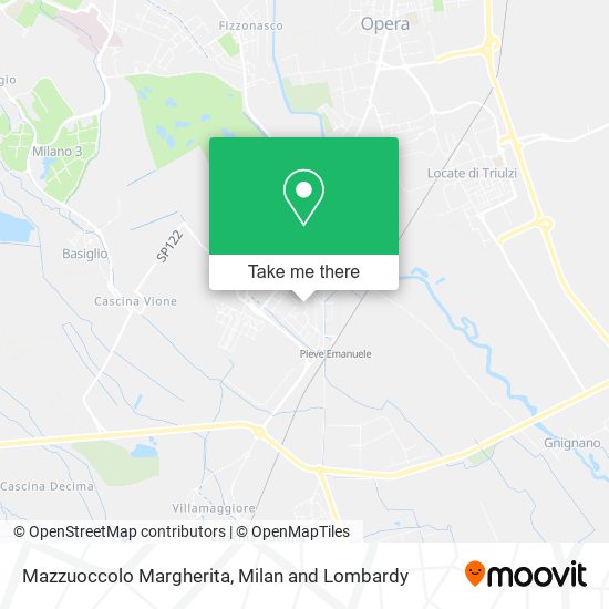 Mazzuoccolo Margherita map