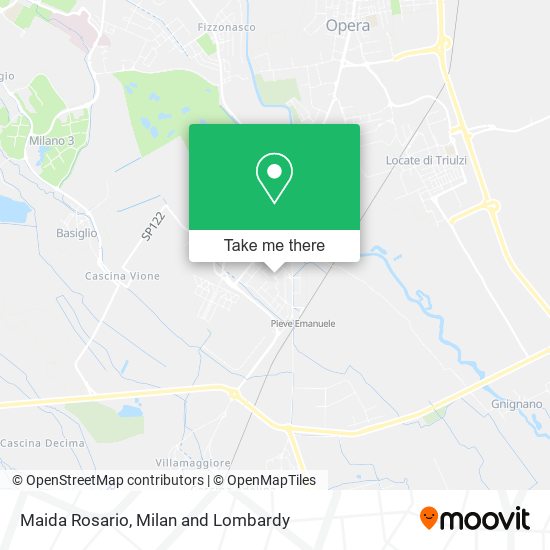 Maida Rosario map