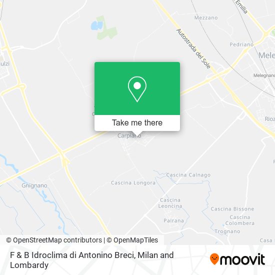 F & B Idroclima di Antonino Breci map