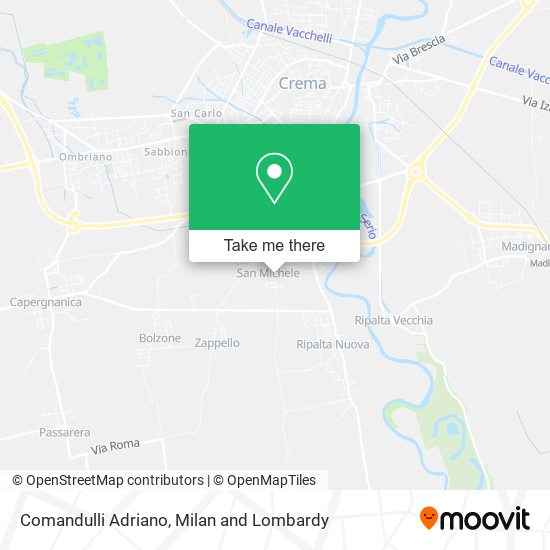 Comandulli Adriano map