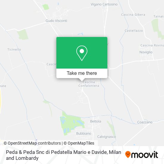 Peda & Peda Snc di Pedatella Mario e Davide map