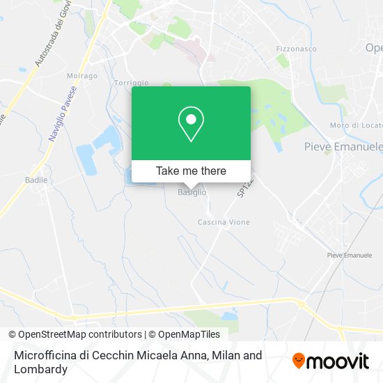 Microfficina di Cecchin Micaela Anna map