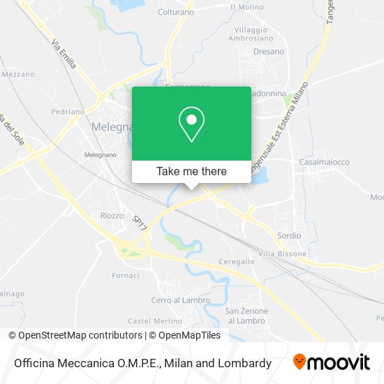 Officina Meccanica O.M.P.E. map
