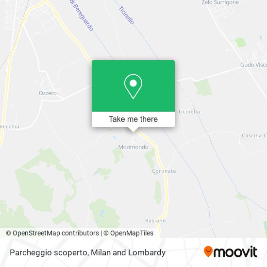 Parcheggio scoperto map