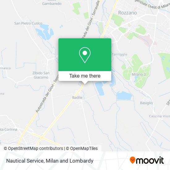 Nautical Service map