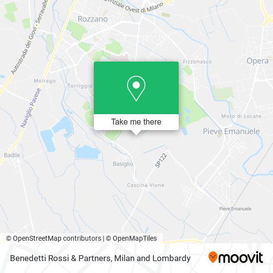 Benedetti Rossi & Partners map