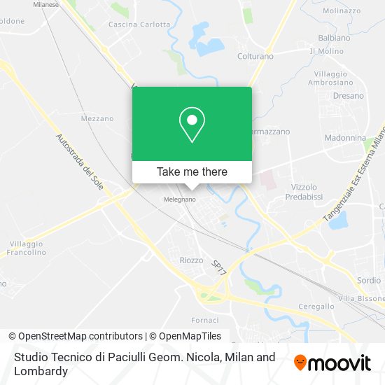 Studio Tecnico di Paciulli Geom. Nicola map