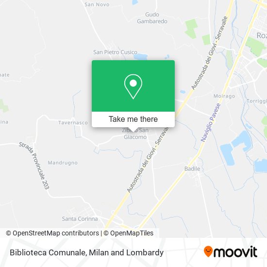 Biblioteca Comunale map