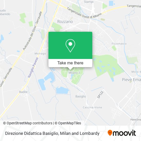 Direzione Didattica Basiglio map