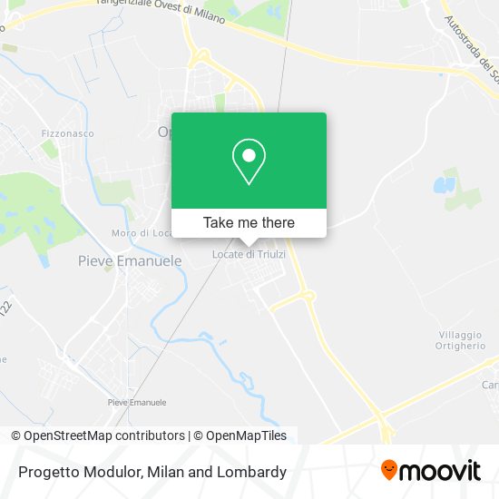 Progetto Modulor map