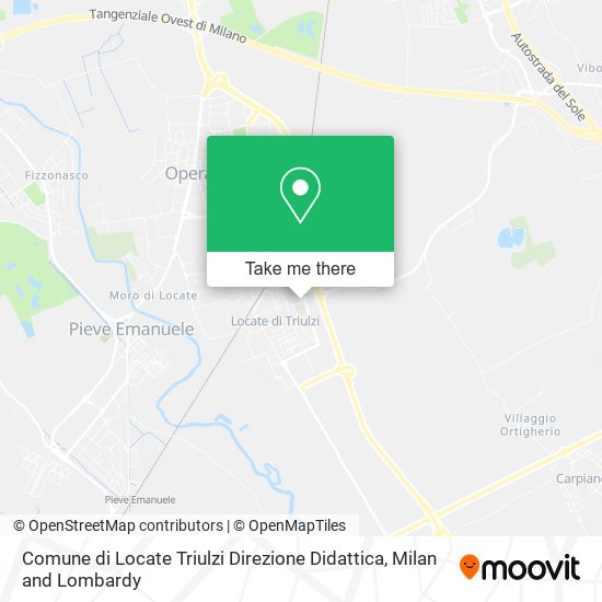 Comune di Locate Triulzi Direzione Didattica map