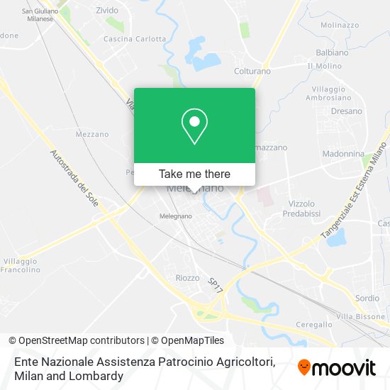 Ente Nazionale Assistenza Patrocinio Agricoltori map