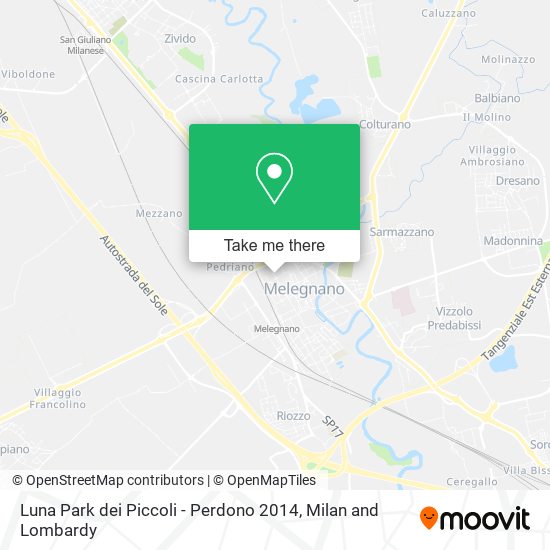 Luna Park dei Piccoli - Perdono 2014 map