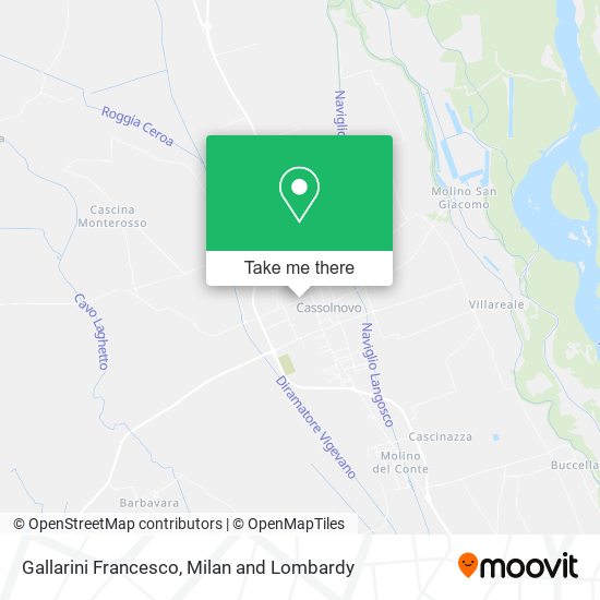 Gallarini Francesco map
