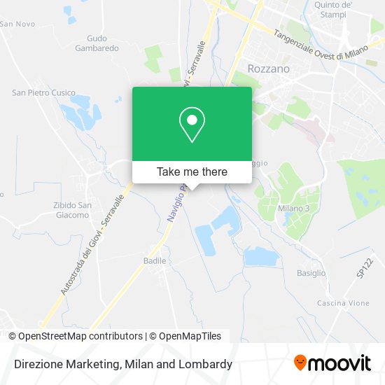 Direzione Marketing map