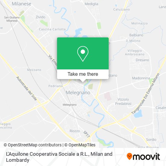 L'Aquilone Cooperativa Sociale a R.L. map