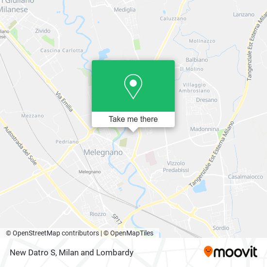 New Datro S map