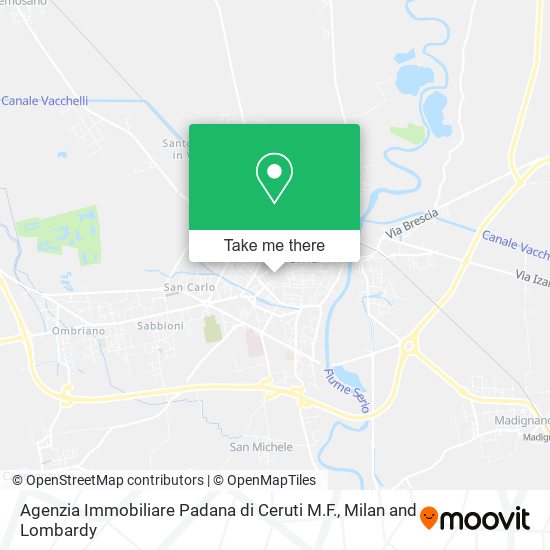 Agenzia Immobiliare Padana di Ceruti M.F. map