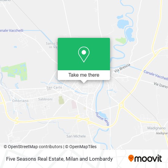 Five Seasons Real Estate map