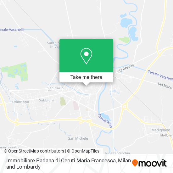 Immobiliare Padana di Ceruti Maria Francesca map