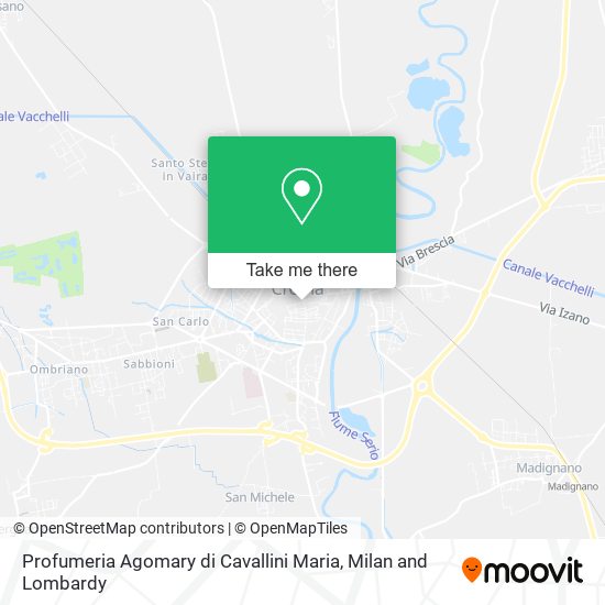 Profumeria Agomary di Cavallini Maria map