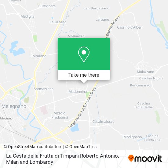 La Cesta della Frutta di Timpani Roberto Antonio map