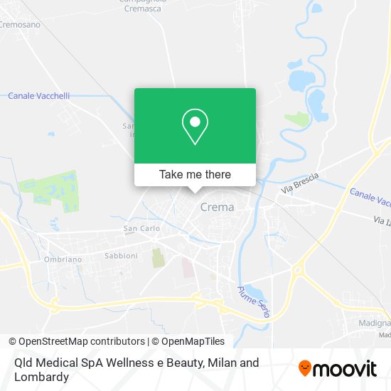 Qld Medical SpA Wellness e Beauty map