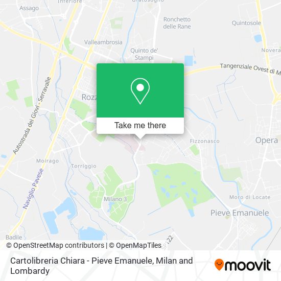 Cartolibreria Chiara - Pieve Emanuele map