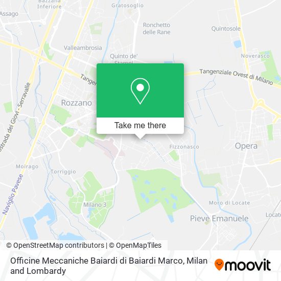 Officine Meccaniche Baiardi di Baiardi Marco map