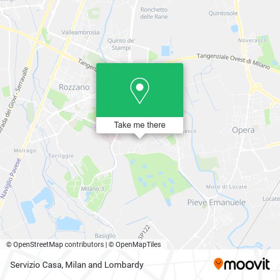 Servizio Casa map