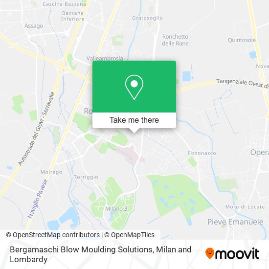 Bergamaschi Blow Moulding Solutions map