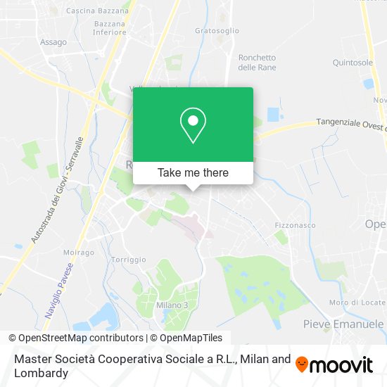 Master Società Cooperativa Sociale a R.L. map
