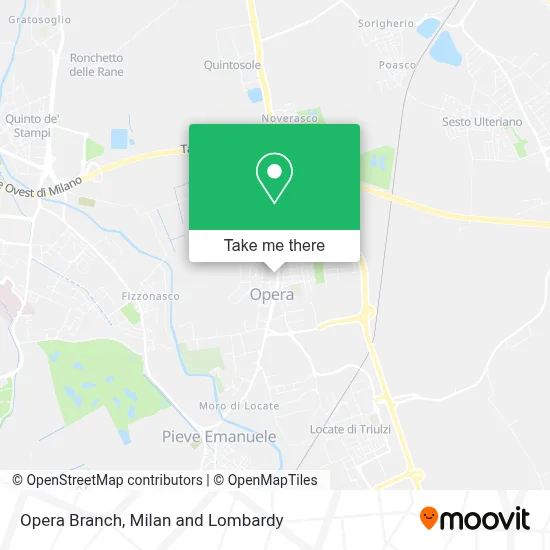 Opera Branch map