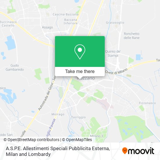 A.S.P.E. Allestimenti Speciali Pubblicita Esterna map
