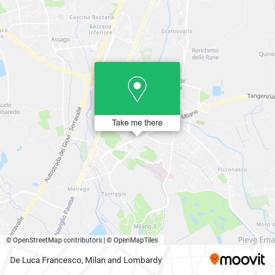 De Luca Francesco map