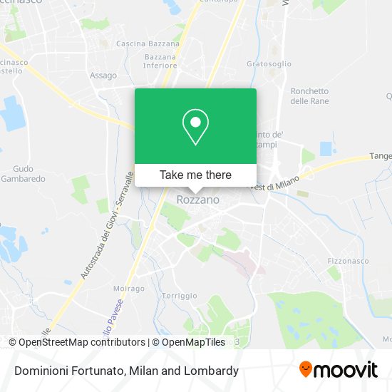 Dominioni Fortunato map