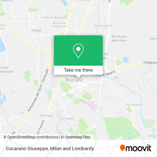 Cucarano Giuseppe map