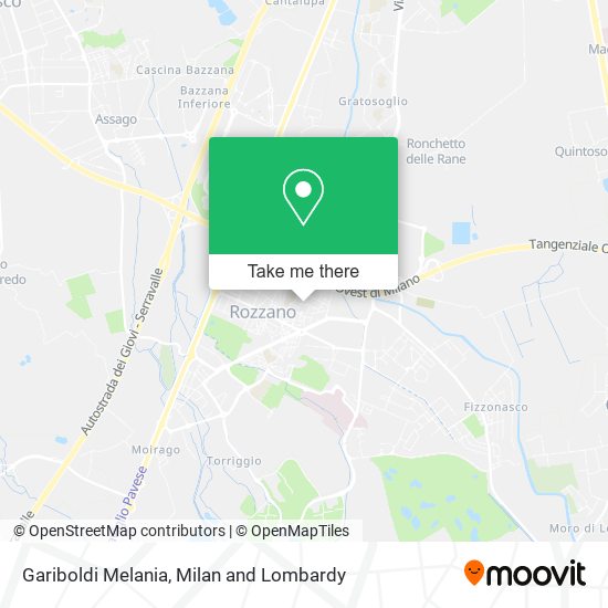 Gariboldi Melania map