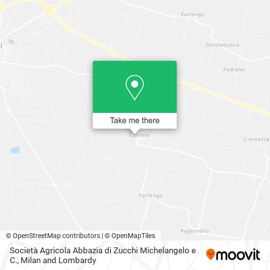 Società Agricola Abbazia di Zucchi Michelangelo e C. map