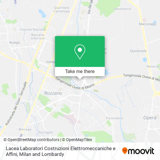 Lacea Laboratori Costruzioni Elettromeccaniche e Affini map
