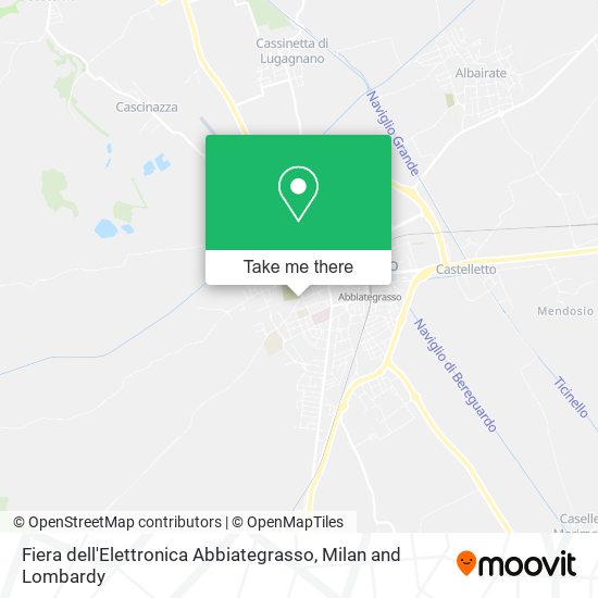 Fiera dell'Elettronica Abbiategrasso map