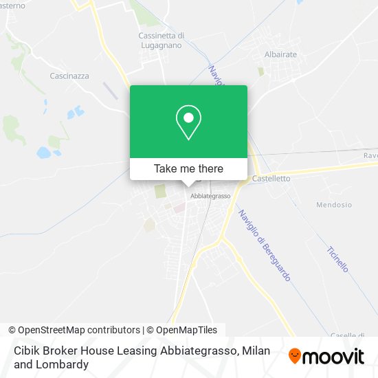 Cibik Broker House Leasing Abbiategrasso map