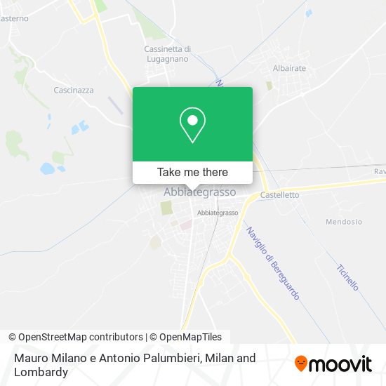Mauro Milano e Antonio Palumbieri map