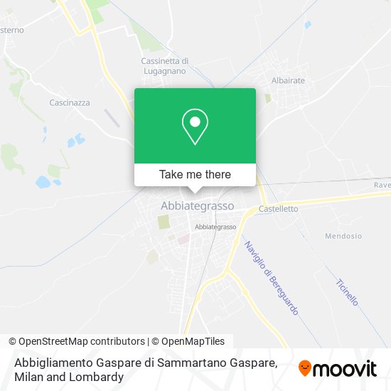 Abbigliamento Gaspare di Sammartano Gaspare map