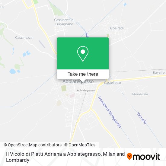 Il Vicolo di Platti Adriana a Abbiategrasso map