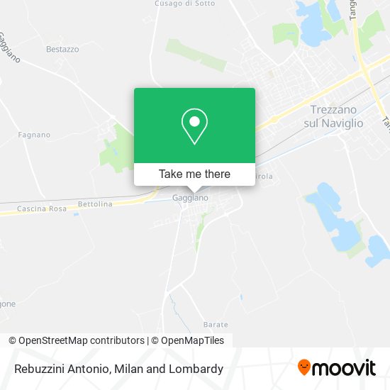 Rebuzzini Antonio map