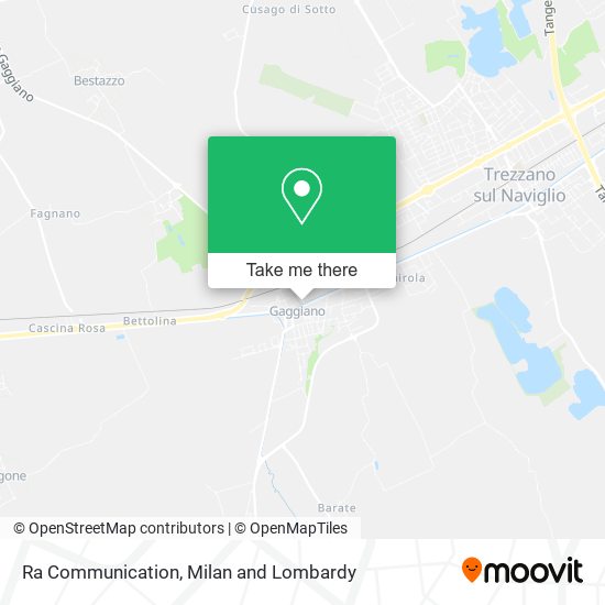 Ra Communication map