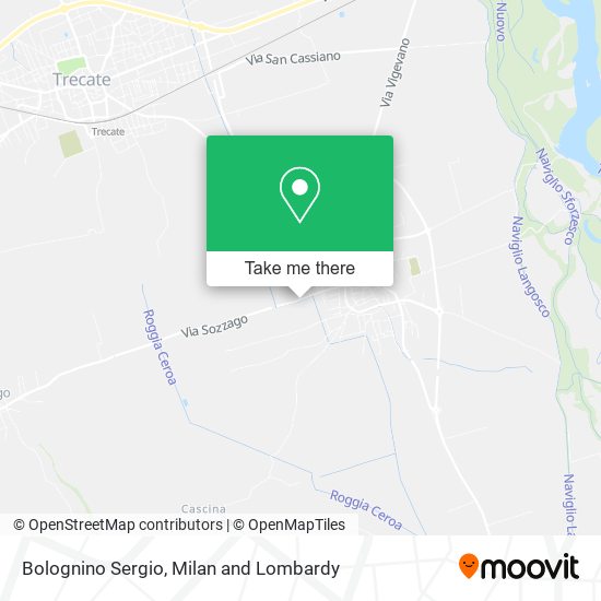 Bolognino Sergio map