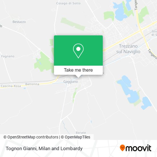 Tognon Gianni map